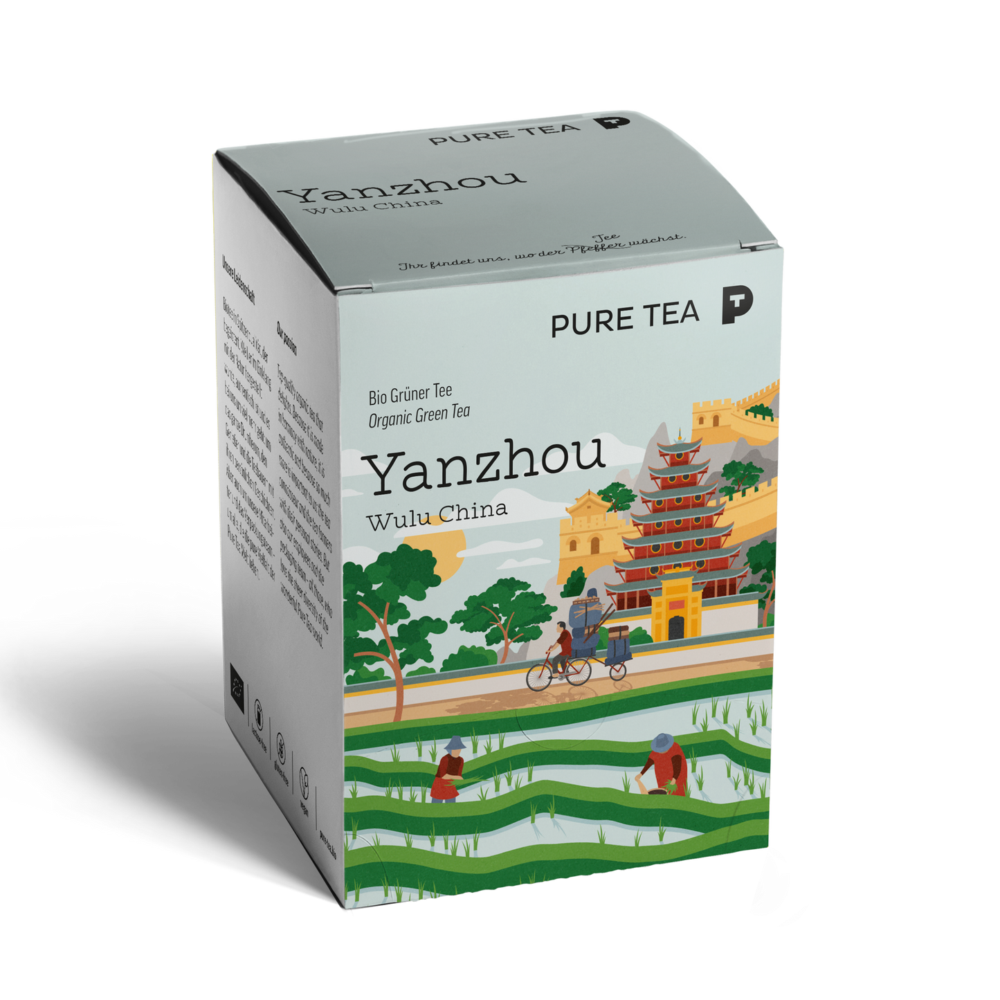 Yanzhou Wulu China Organic Green Tea (15x3g)