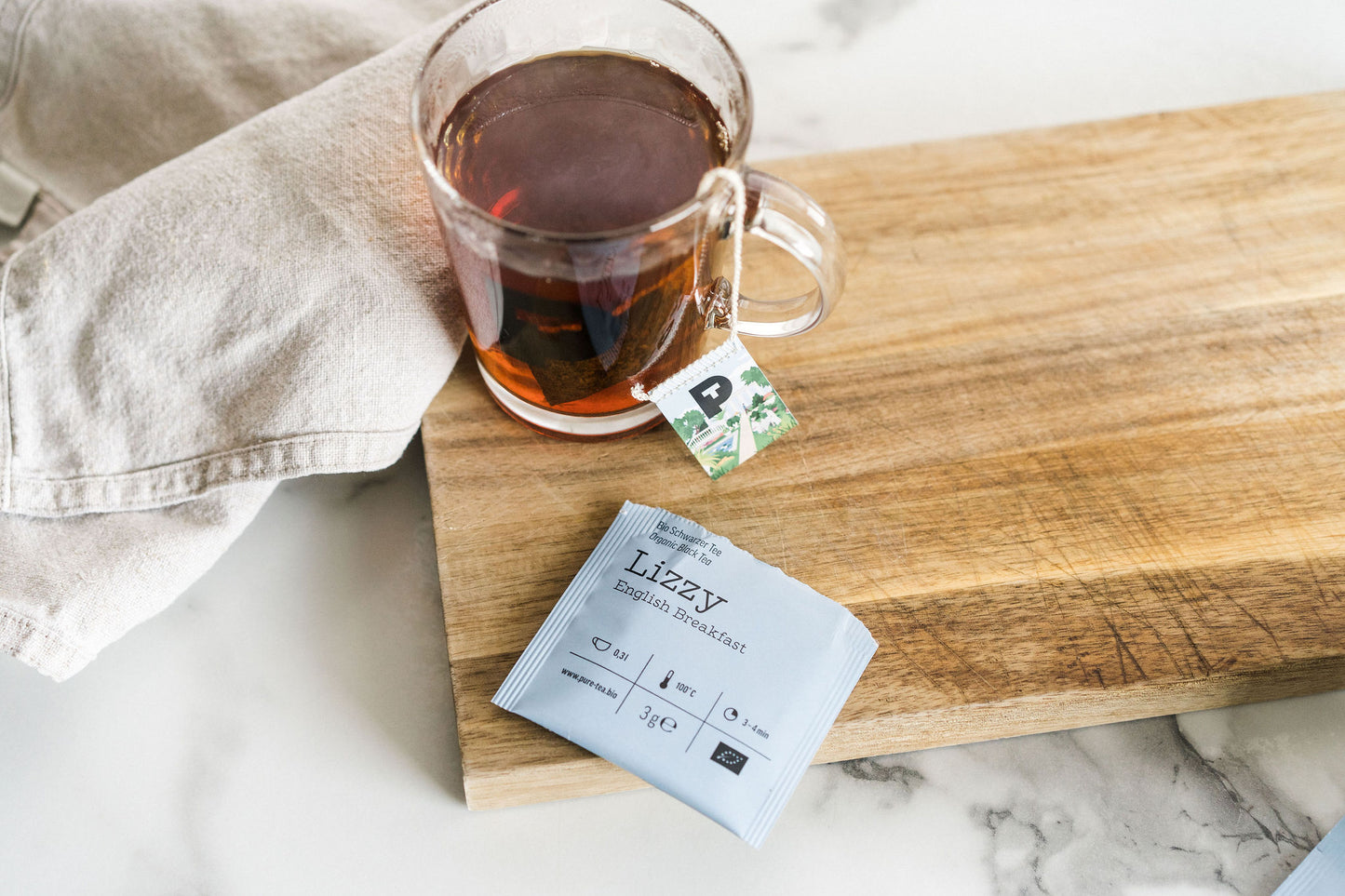 Lizzy English Breakfast Organic Black Tea (15x3g)