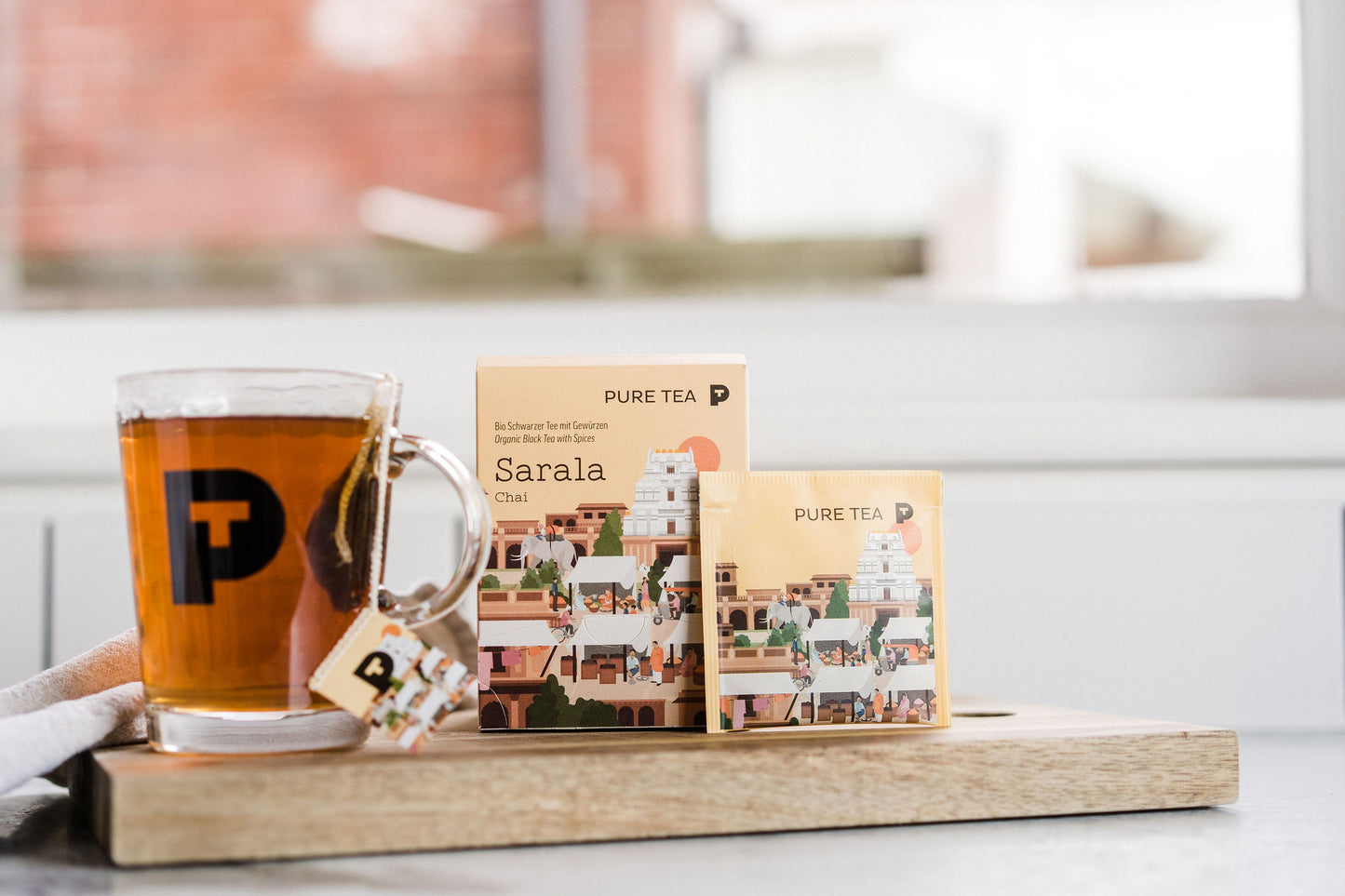 Sarala Chai Organic Black Spiced Tea (15x3g)