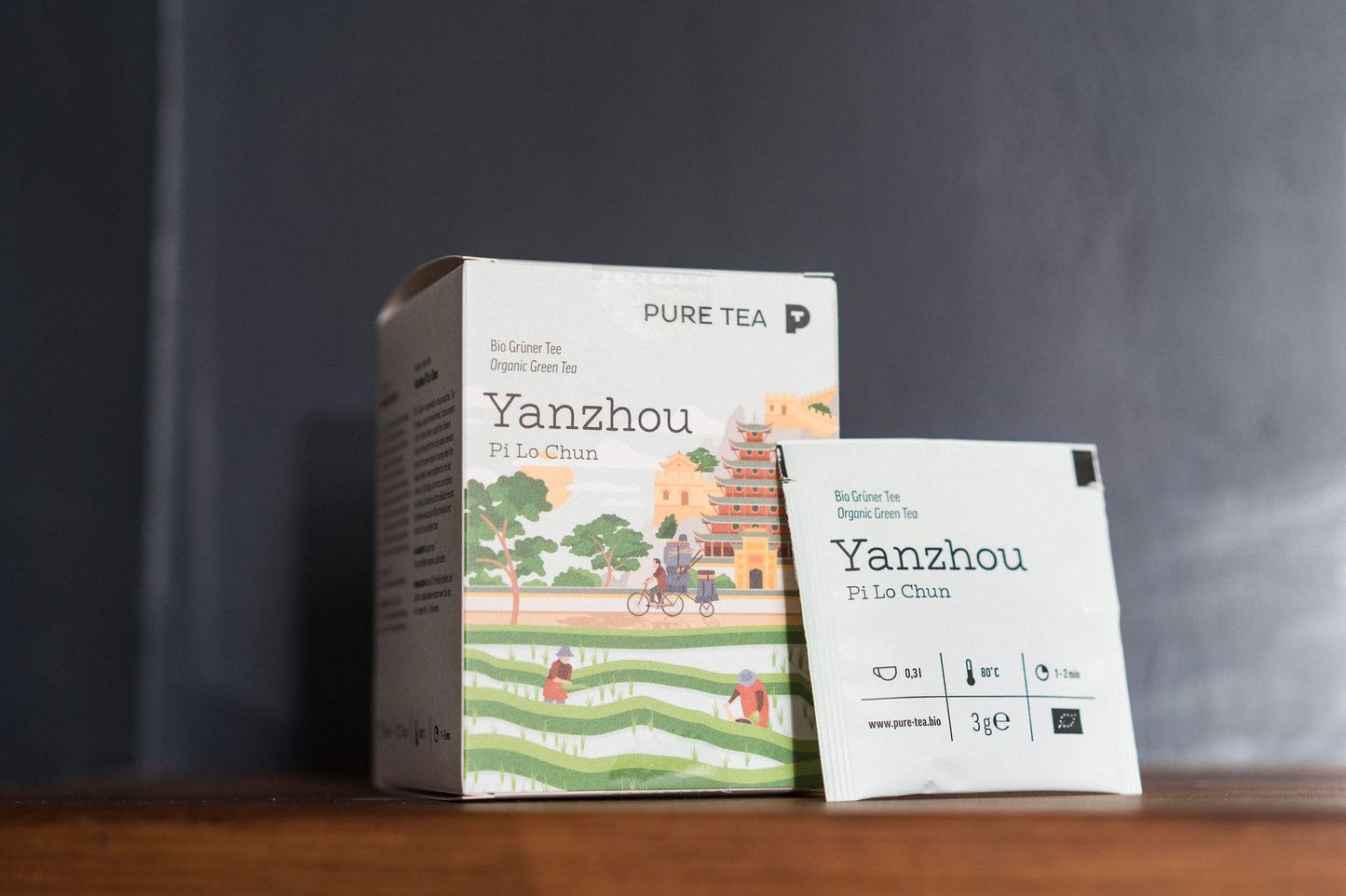 Yanzhou Wulu China Organic Green Tea (15x3g)