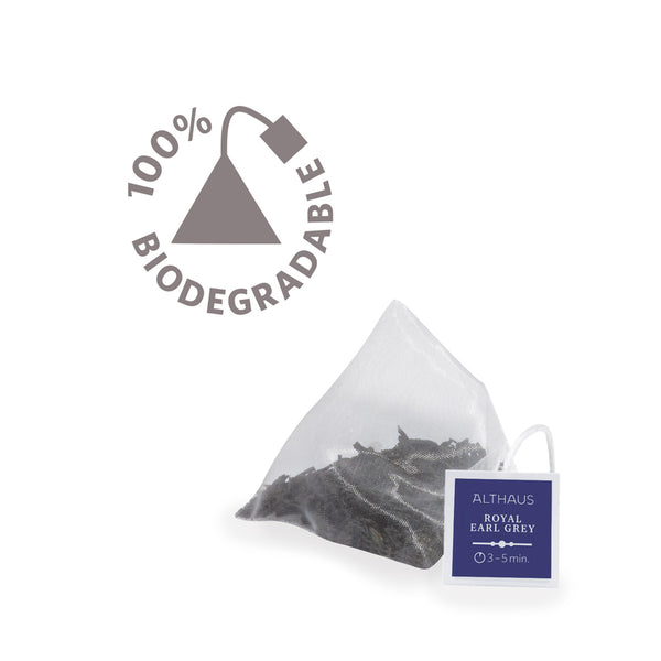 Royal Earl Grey Flavoured Black Tea - Pyra Pack (15x2,75g)